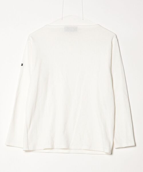 【新品】SAINT JAMES 長袖カットソー M-Lサイズ コットン100% SAINT JAMES（セントジェームス） 長袖カットソー FREE ホワイト