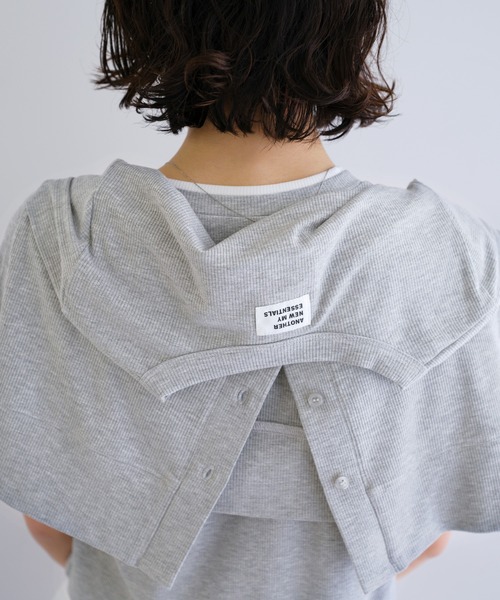 「ANME」 カーディガン M ネイビー レディース_画像6