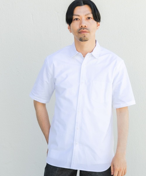「URBAN RESEARCH ROSSO MEN」 半袖シャツ MEDIUM ブラック系その他 メンズ_画像2