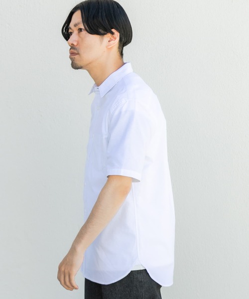「URBAN RESEARCH ROSSO MEN」 半袖シャツ MEDIUM ブラック系その他 メンズ_画像3