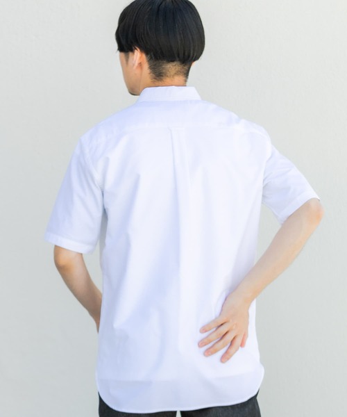 「URBAN RESEARCH ROSSO MEN」 半袖シャツ MEDIUM ブラック系その他 メンズ_画像4