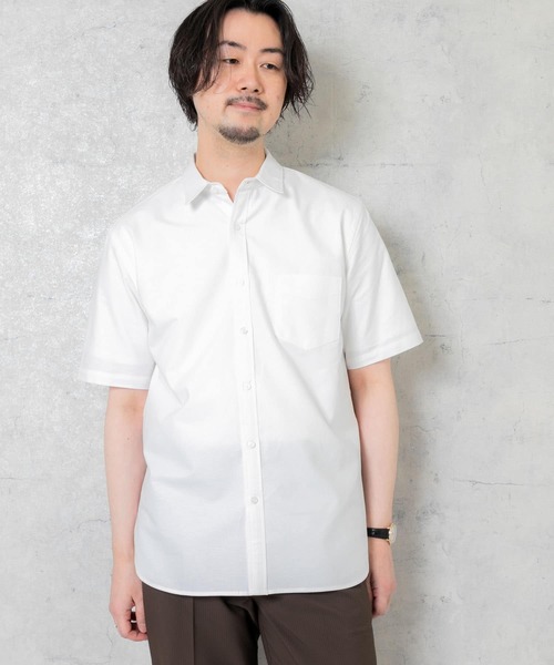 「URBAN RESEARCH ROSSO MEN」 半袖シャツ MEDIUM ブラック系その他 メンズ_画像6