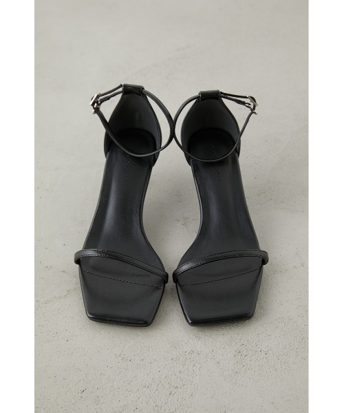 「crie conforto」 ヒールサンダル MEDIUM レッド レディース_画像3