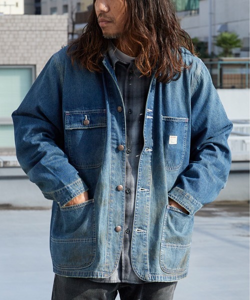 BIG MAC デニムカバーオールジャケット L BIG MAC（ビッグマック） デニムジャケット gジャン DENIM COVERALL