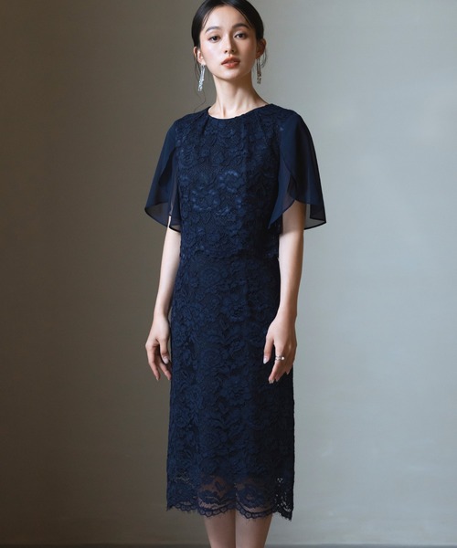 DRESS STAR ドレス 結婚式ワンピースセットアップ風デザイン