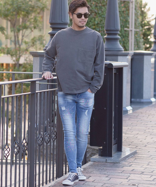 cavaria コーティング ダメージ フレア リペア デニム 平成 お兄系