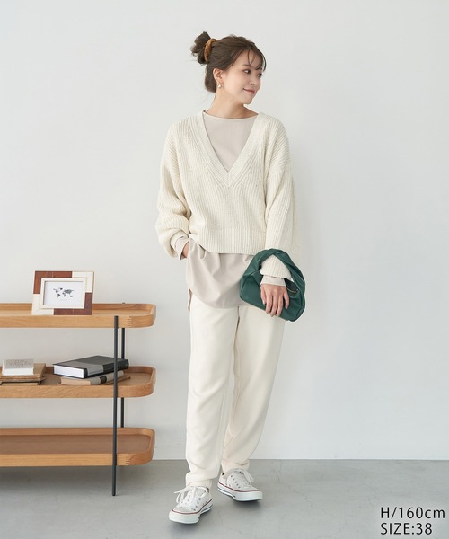 ROPE' PICNIC（ロペ ピクニック） パンツ セットアップ対応/マシュマロ