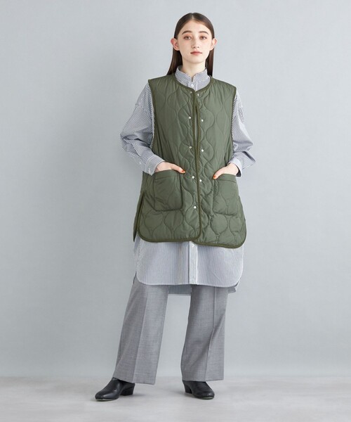 HENRIK VIBSKOV キルティングベスト 7 Days ダイヤモンドキルティングベスト/ウォッシャブル