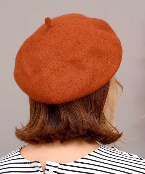 DAY CLOSET 帽子 ハット レディース フェルト風メルトン生地のふっくら