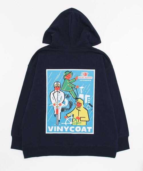 Le Pigeon Voyageur パーカー 「Le Voyageur」裏毛スウェット