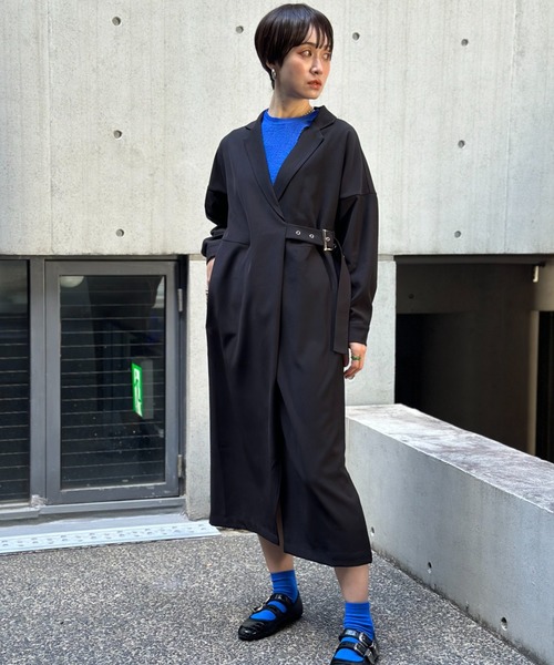 deux amour シャツワンピース コートワンピース : ZOZOTOWN