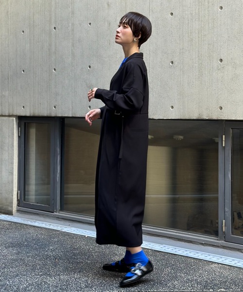 deux amour シャツワンピース コートワンピース : ZOZOTOWN