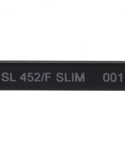 SAINT LAURENT メガネフレーム SL 452/F SLIM-001 ブラック セール】サンローラン SAINT LAURENT SAINT LAURENT メガネ SL