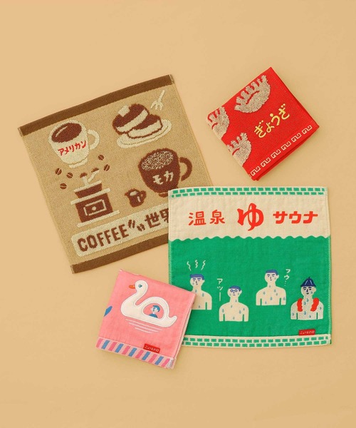 たりないふたり ハンドタオル★★ ニューレトロ ハンカチ ハンドタオル ミニタオル レディース メンズ