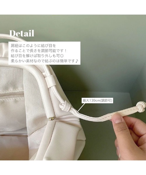 本革リボンがま口bag　2way 楽天市場】リュックサック レディース 日本製 本革 がま口 木玉 2way