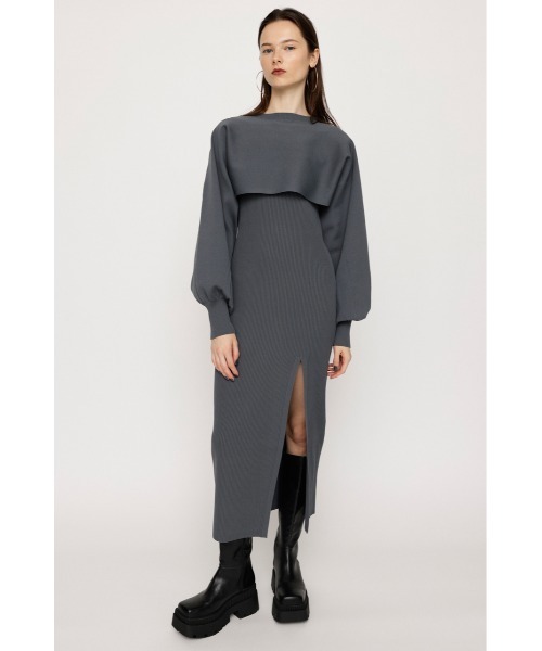 SLY（スライ） ワンピース BOLERO LONG T/T 2P ボレロ ロングタンク