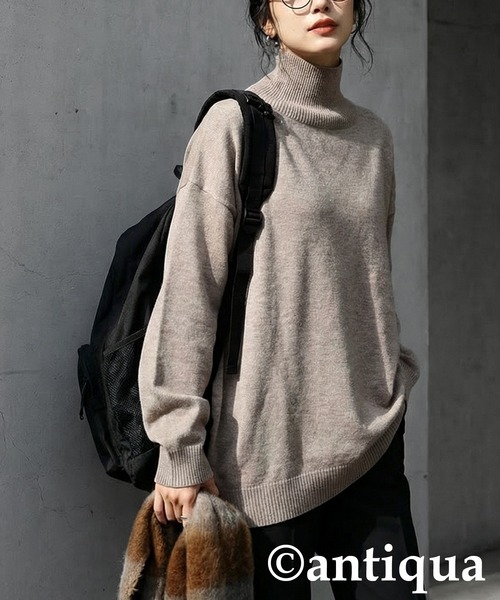 antiqua（アンティカ） ニット セーター ハイゲージニット レディース
