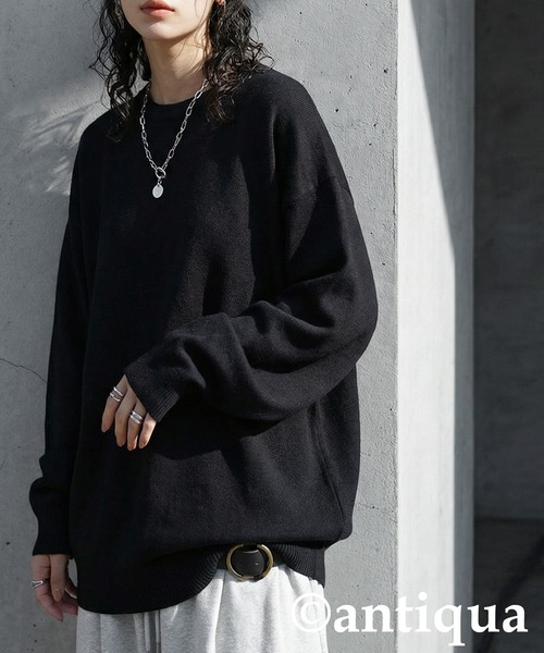 antiqua（アンティカ） ニット セーター ハイゲージニット レディース