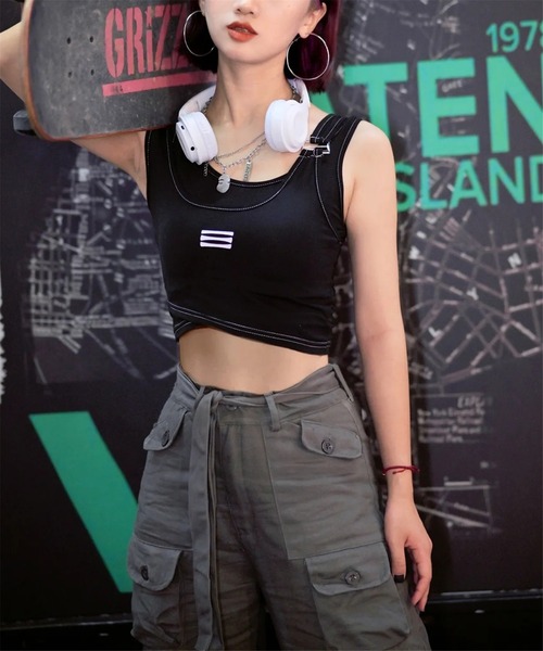 MAISON DE THERESE（メゾン ド テレーズ） タンクトップ ノースリーブ