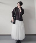 パーカー GOKU楽 ダンボールニットフードパ...の詳細画像2