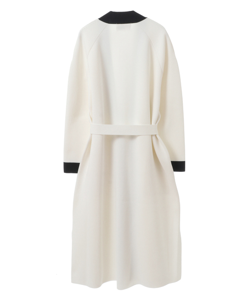 マルティニークリネン混ドレープロングカーディガンmartinique