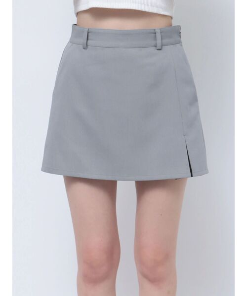 GYDA♡新品ボックスプリーツスカートライクショートパンツ【Ｆ】 GYDA ボックスプリーツスカートライクショートパンツ （プリーツ