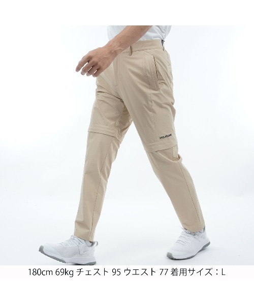 【送料無料/即納】  HILFIGER TOMMY GOLF コンバーチブルパンツ ストレッチ パンツ パンツ