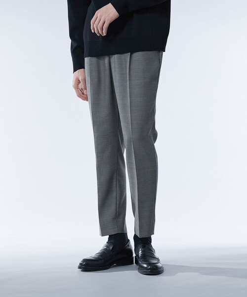 A412/美品 UNITED TOKYO SOLOTEX テーパードパンツ 1 SUMMER WOOL テーパードパンツ(1 OFF WHITE): : メンズ｜UNITED