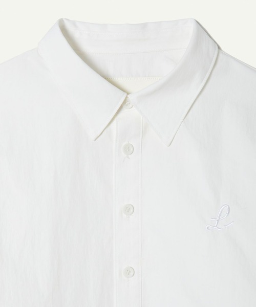 leinwande（ラインヴァンド） ブラウス シャツ Cotton Cropped Shirts 