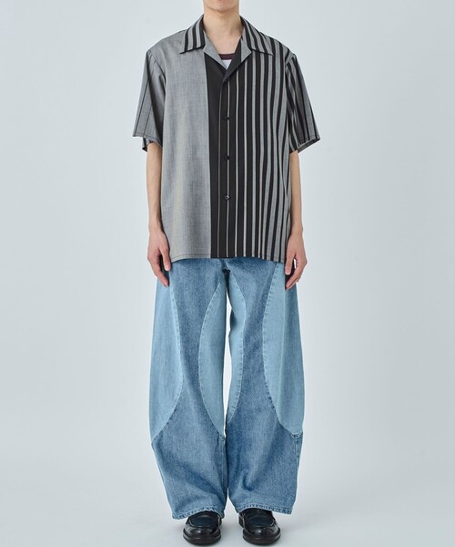 エトセンス　ETHOSENS パープル ETHOSENS(エトセンス)/Japanese shirt/Lavender 通販 取り扱い