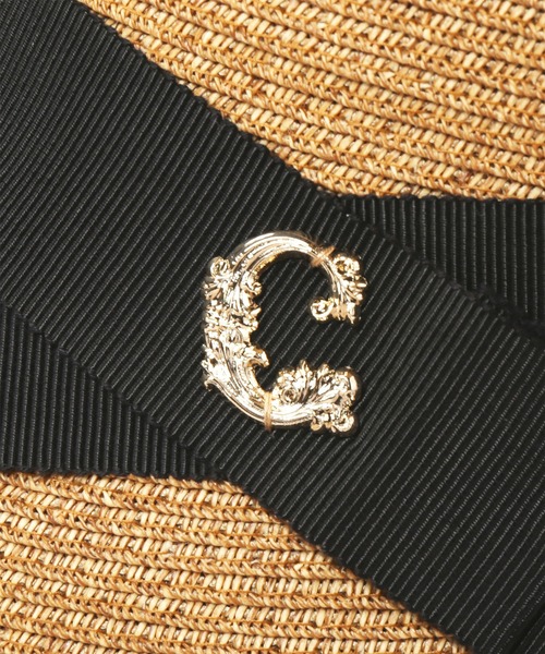 【CA4LA】新品未使用｜CHLOE2 ペーパーブレードのクロッシェ ペーパー・ブレードのクロッシェ(ホワイト)［再販］ ハット