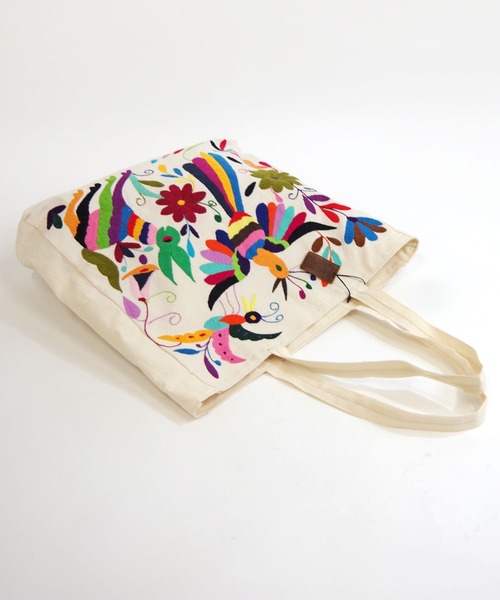 トートバッグ WOVEN (ウーヴン) / メキシコ製 オトミ ミドル