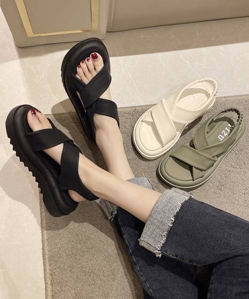 miniministore（ミニミニストア） 厚底 スポーツサンダル サンダル