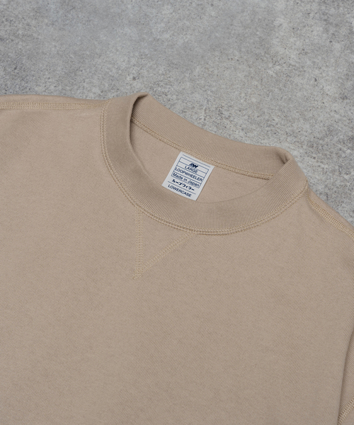 LOOPWHEELER tシャツ for LOWERCASE ツリテンジク スウェット型