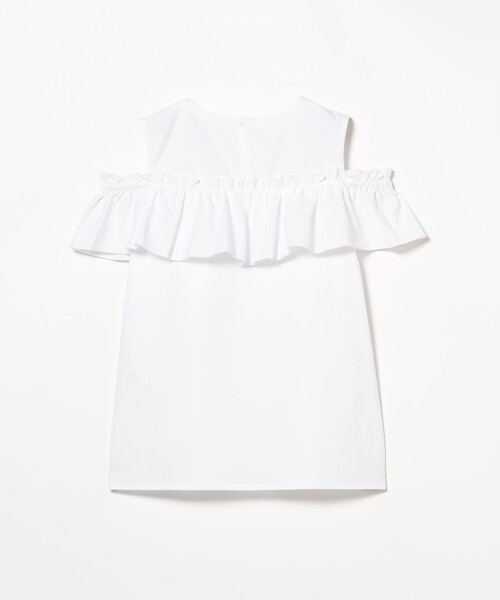 beams ショルダー オープン フリル ブラウス Ray BEAMS（レイ ビームス）ショルダー オープン フリル