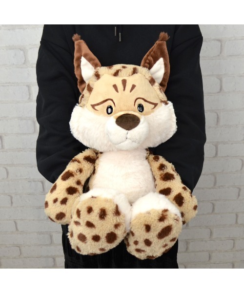 おもちゃ NICI/ワイルドフレンズ24 オオヤマネコ ライカ ぬいぐるみ 50cm