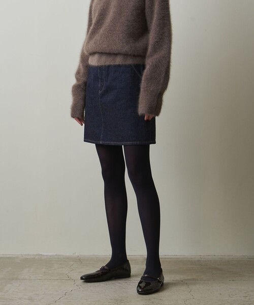 スカート 「Steven Alan」12OZ デニム ミニスカート レディース 