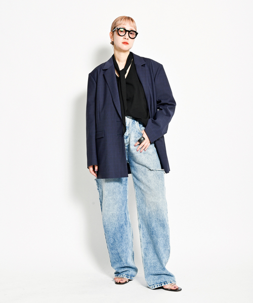 ジャケット・アウター CITYSHOP ORGANDY TAILORED JACKET CITYSHOP ORGANDY TAILORED ジャケット