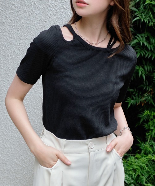 半袖レディースカットソー カットソー レディース tシャツ 五分袖 七分袖 厚手 綿100