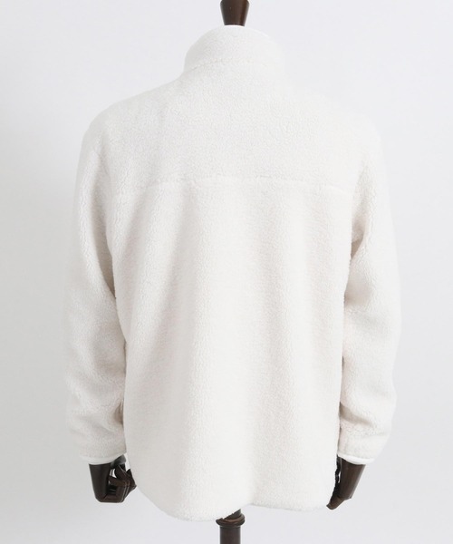 ブルゾン アウター mj10123-ボア-スタンドカラーブルゾン メンズ