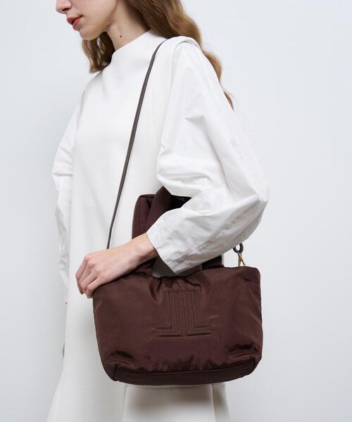 ■LANVIN■ランバン パデッドロゴスモールバッグ LANVIN en Bleu トートバッグ パデッドロゴスモールバッグ