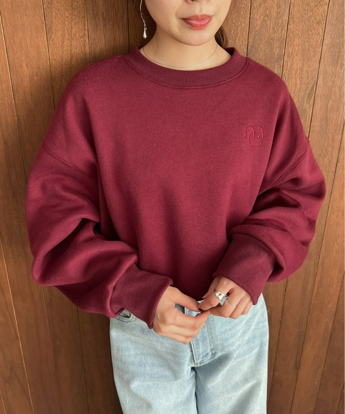 Olu.（オルドット） トレーナー スウェット オーバーサイズロゴ