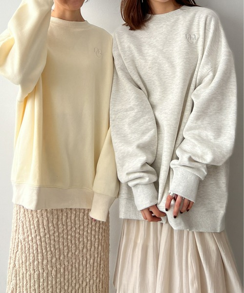 Olu.（オルドット） トレーナー スウェット オーバーサイズロゴ