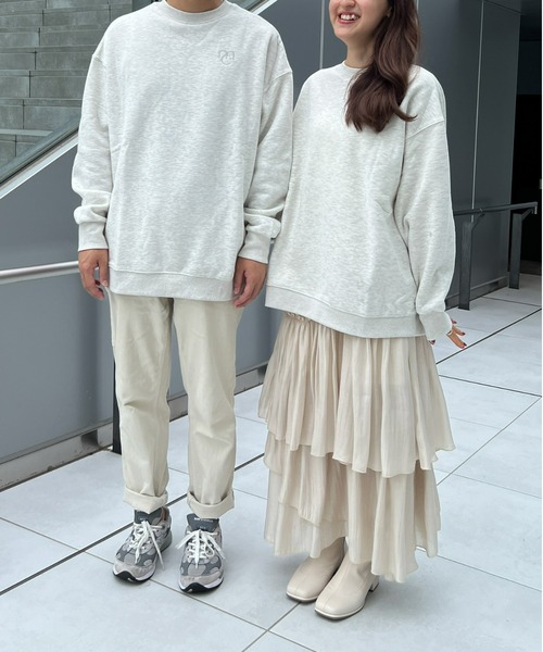 Olu.（オルドット） トレーナー スウェット オーバーサイズロゴ