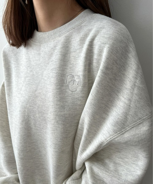 Olu.（オルドット） トレーナー スウェット オーバーサイズロゴ