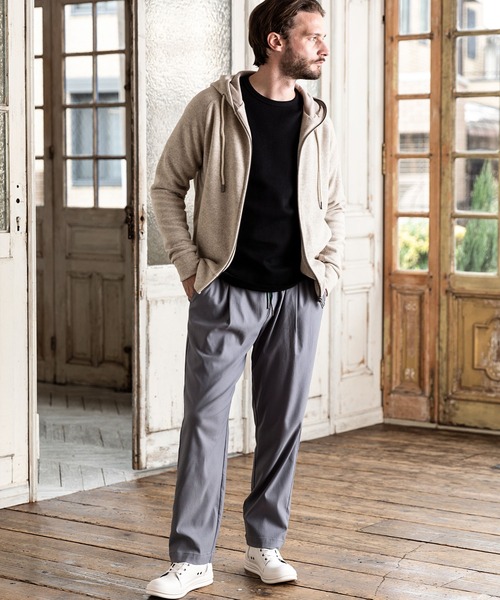 1piu1uguale3 ウノピュウノウグァーレトレ RIB SLACKS