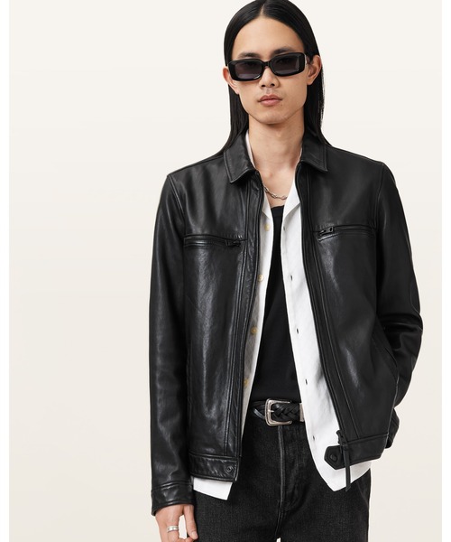 ALLSAINTS コート ジャケット LUCK LEATHER JACKET | レザー