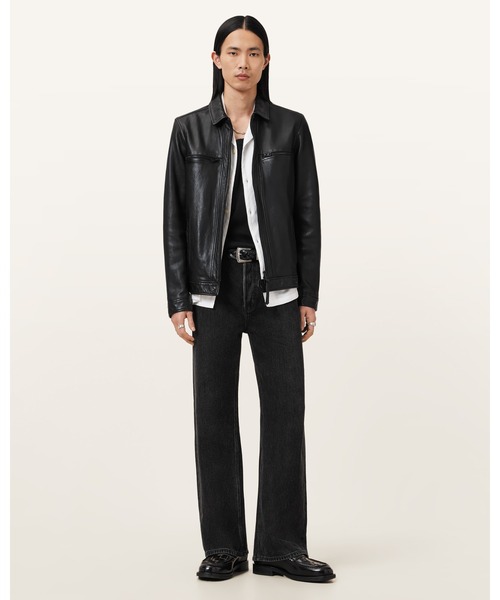 ALLSAINTS レザージャケット ALLSAINTS コート ジャケット LUCK LEATHER JACKET | レザー