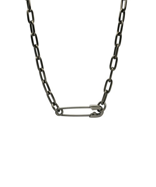 激レア 廃盤モデル jam  made 安全ピン ネックレス チェーン JAM HOME MADE（ジャムホームメイド） ネックレス 安全ピン 長アズキ