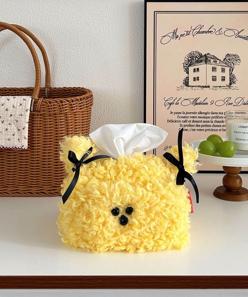 shyam inspiration インテリア ミニドッグティッシュケース : ZOZOTOWN